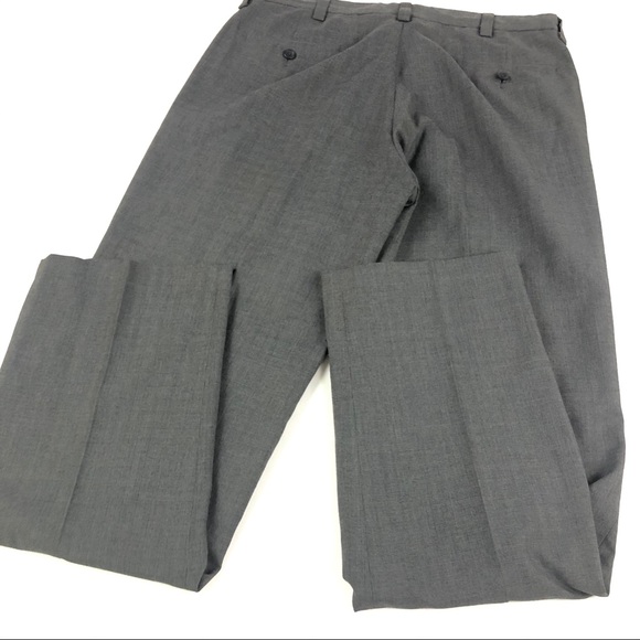 Kenneth Cole Men's Gray Dress Pants 34 - Picture 2 of 7